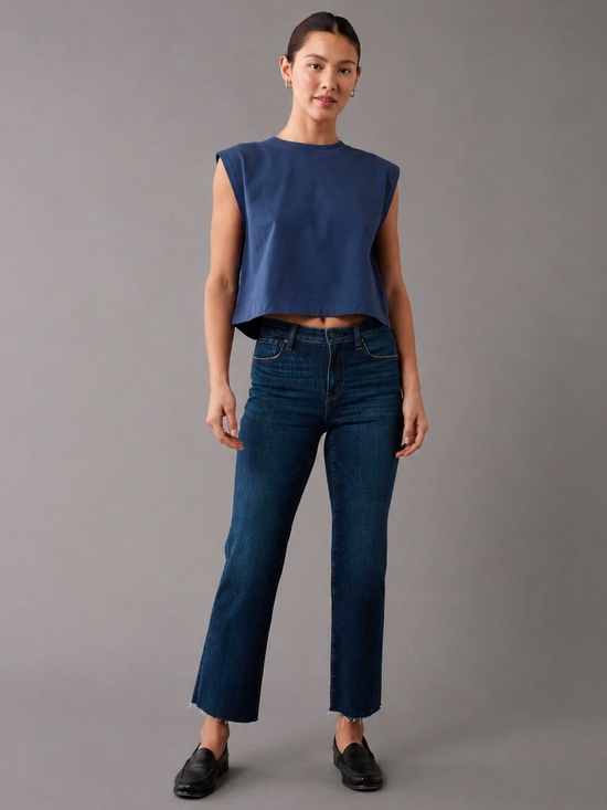 American Eagle Outfitters Denim - American Eagle Stretch High-Rise Kick Boot Crop Jeans 10 Long
